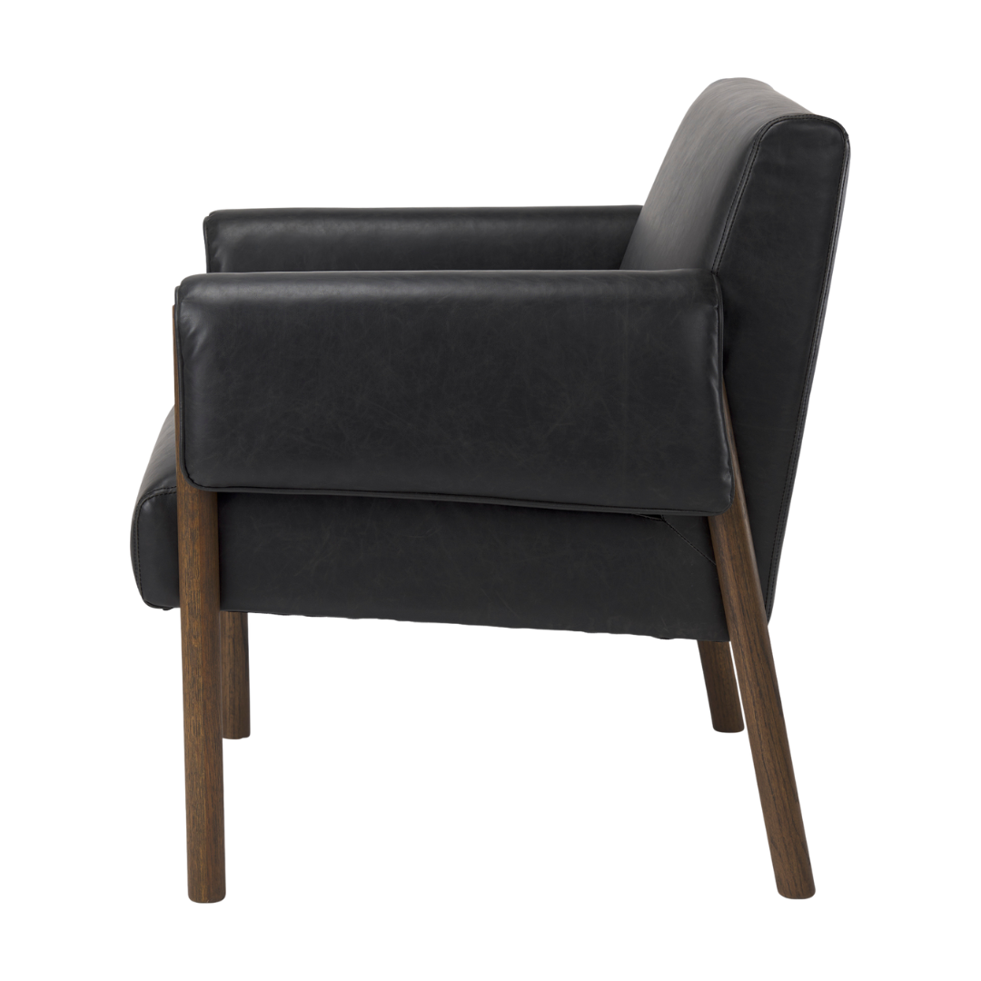 Ashton Accent Chair in Black