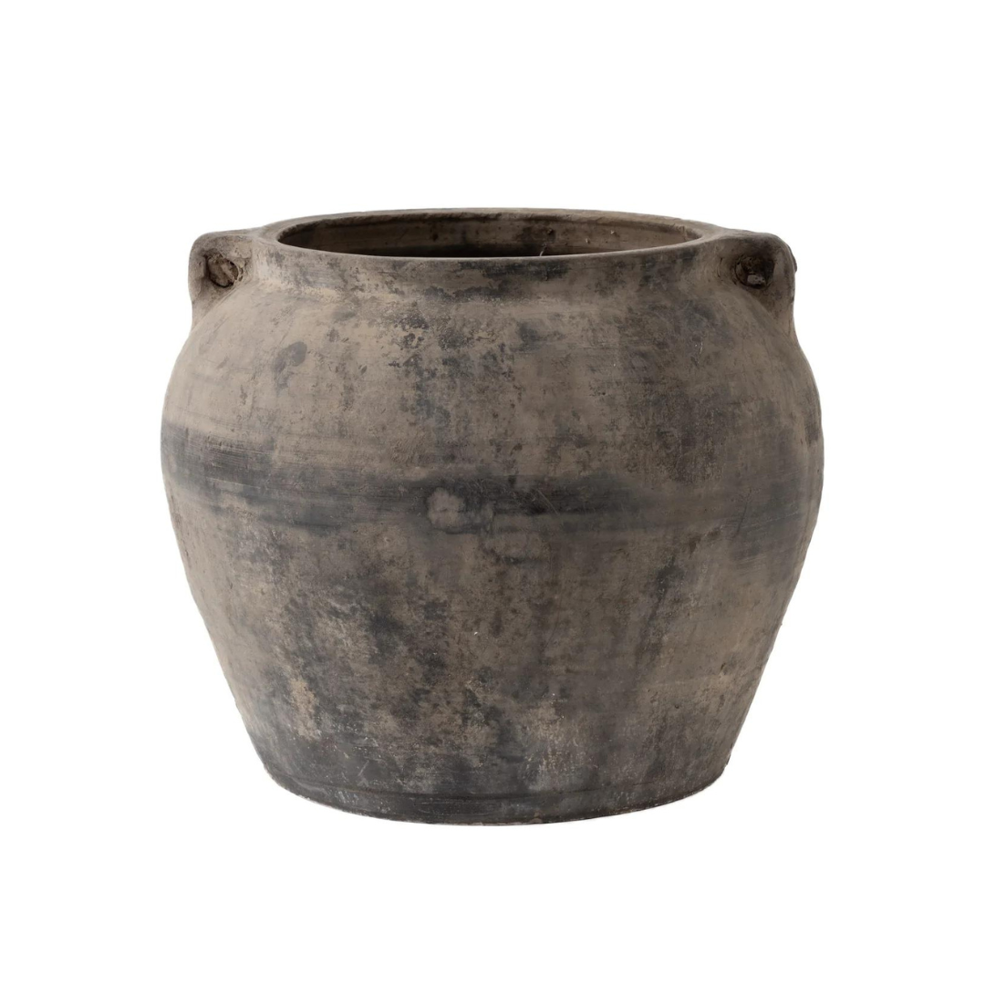 2 handle Vintage Clay Pot