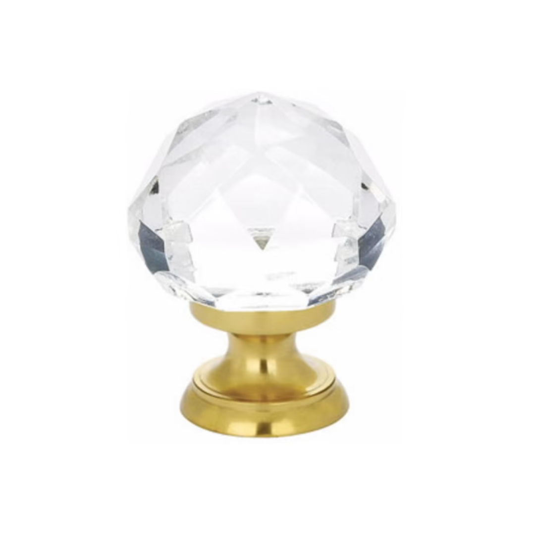 Diamond Glass Knob