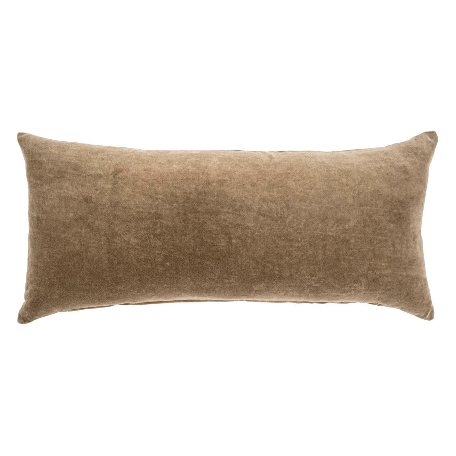 Carob Vera Velvet Pillow