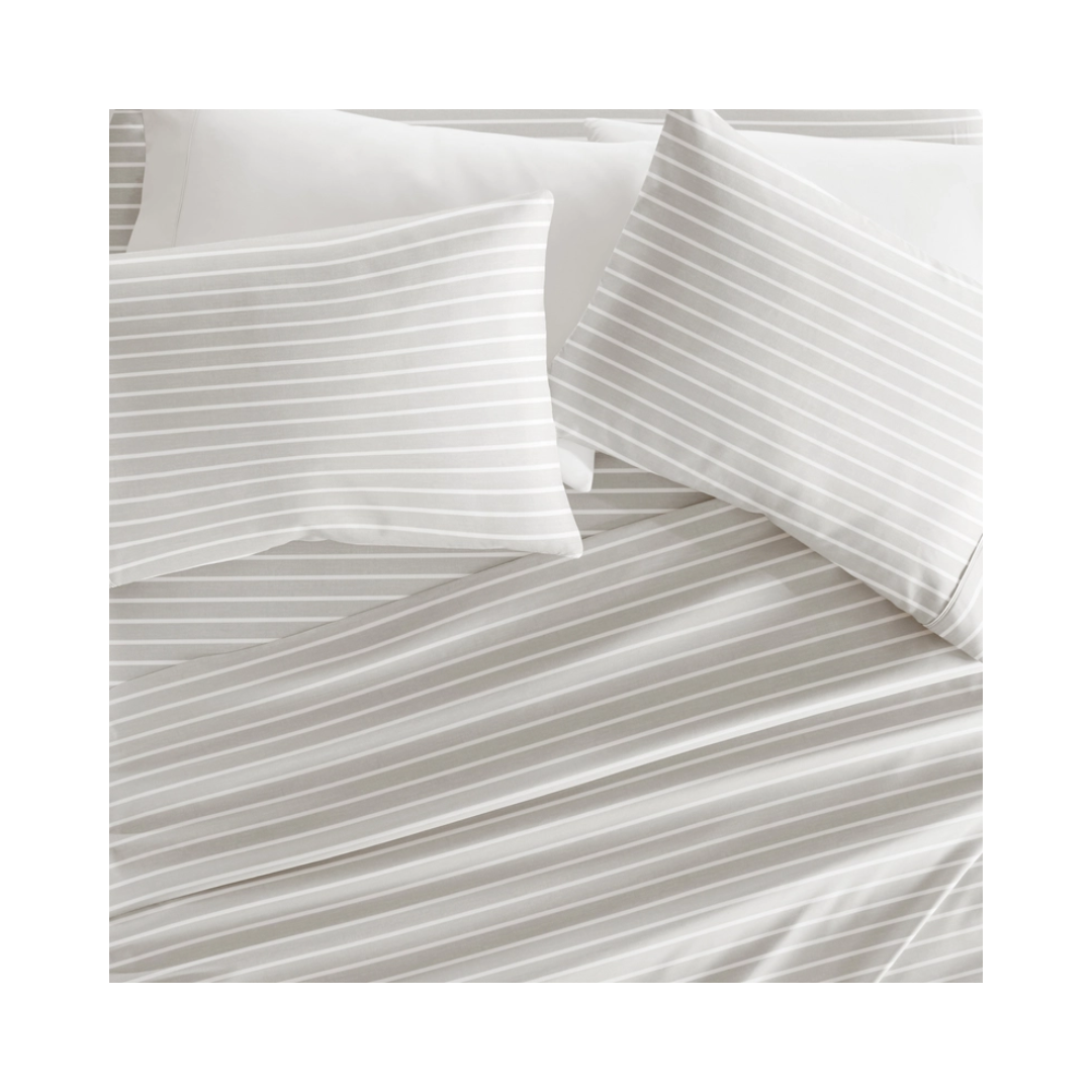 Distressed Awning Stripe Sheet Set