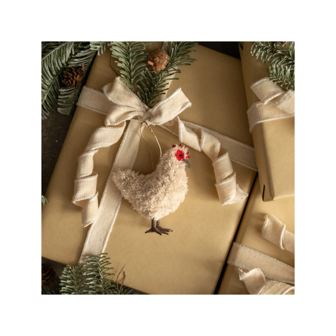 Woodland Hen Ornament