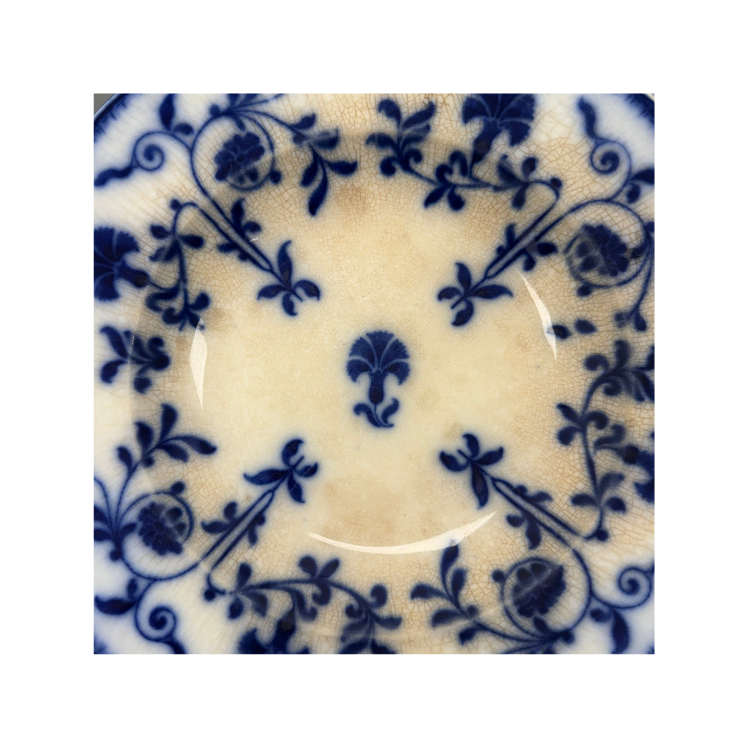 Found J. &amp; G. Meakin Colonial Flow Blue Plate