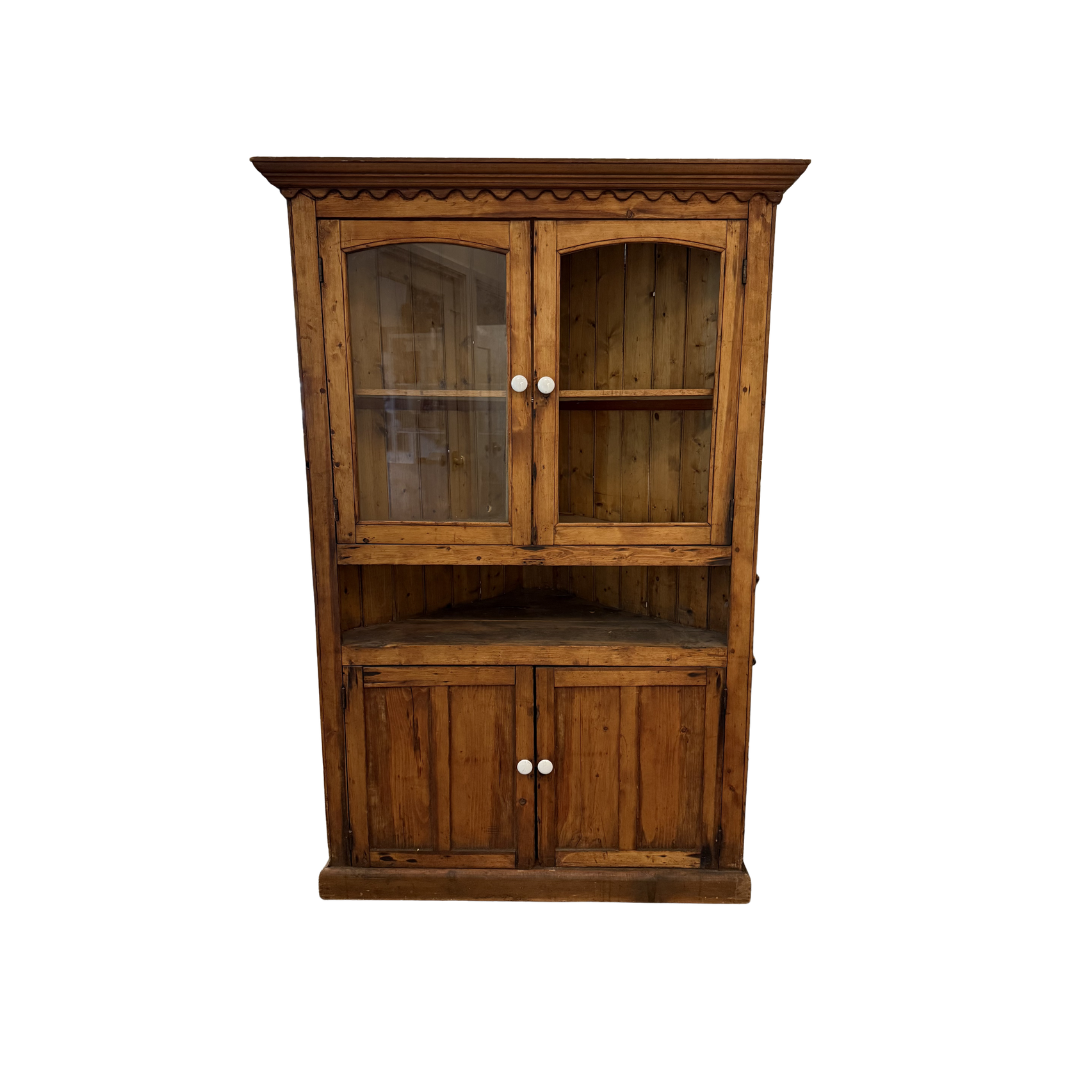 Found Corner China Cabinet