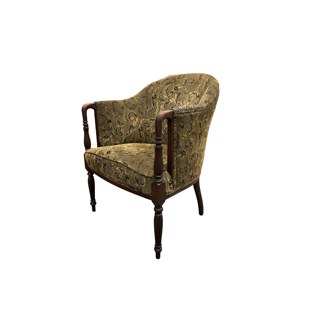 Found Sheraton Style Settee &amp; Armchair Set