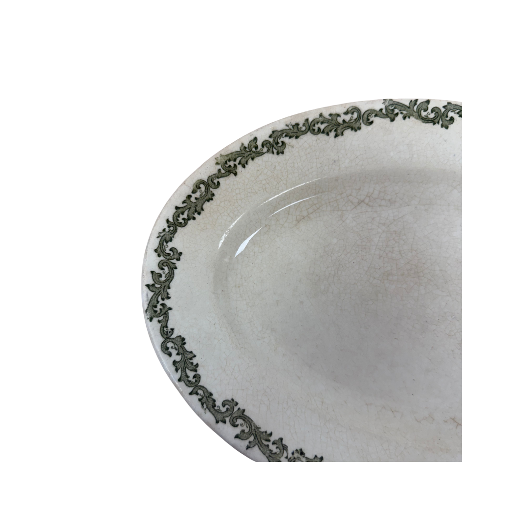 Found Robinson & Co Oval Plate
