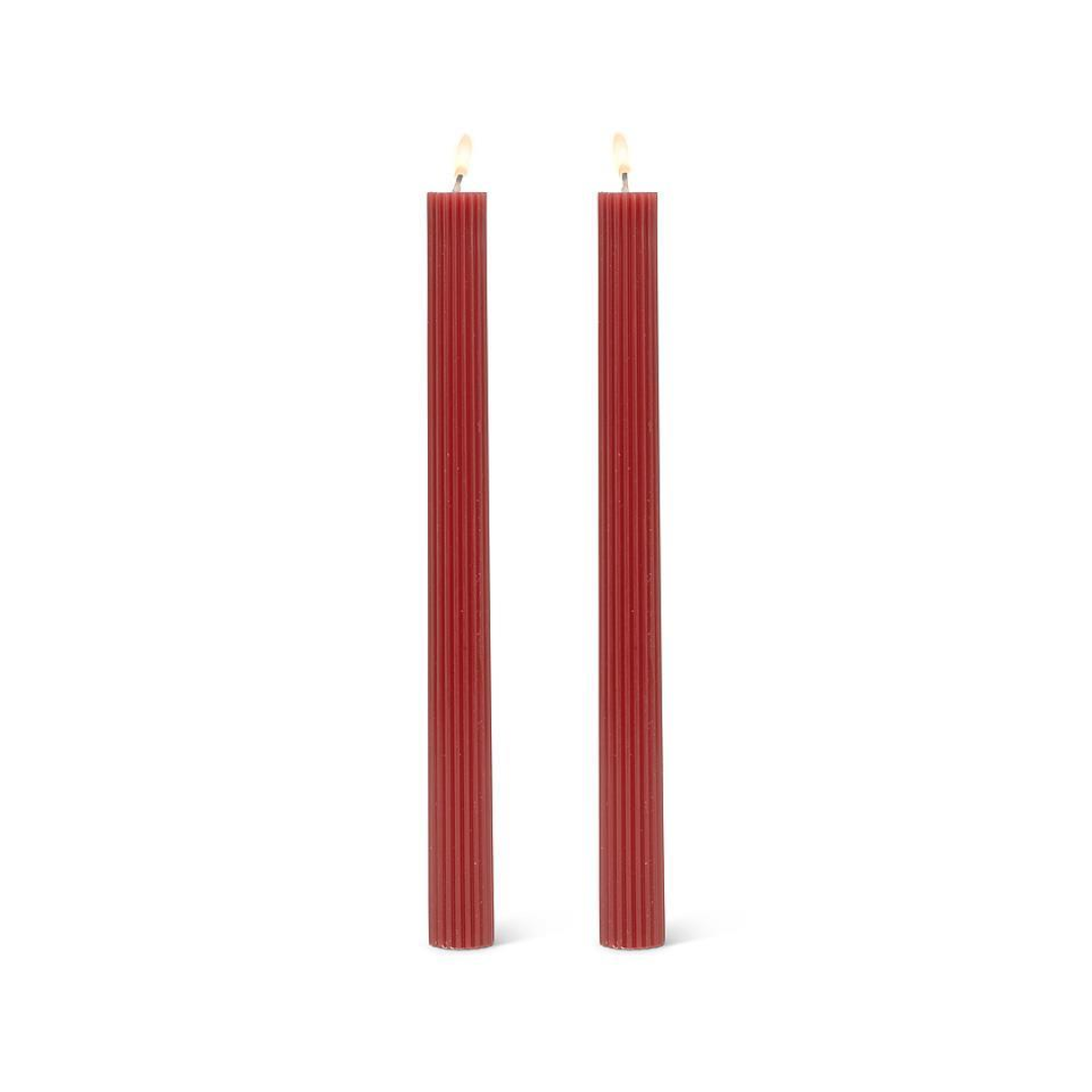 Ribbed Taper Candles
