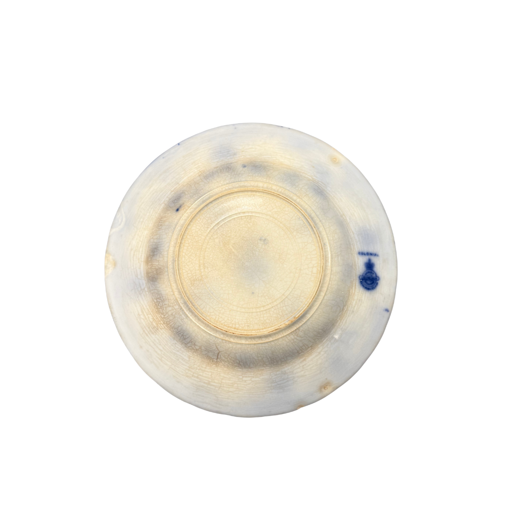 Found J. &amp; G. Meakin Colonial Flow Blue Plate