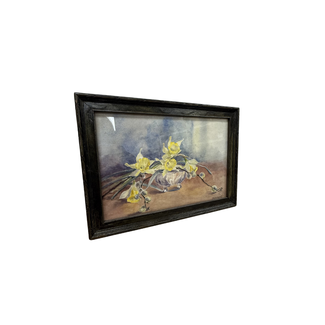 Found Schacht Daffodils Art