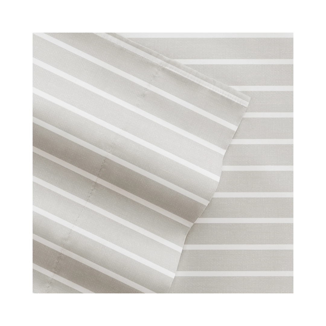 Distressed Awning Stripe Sheet Set
