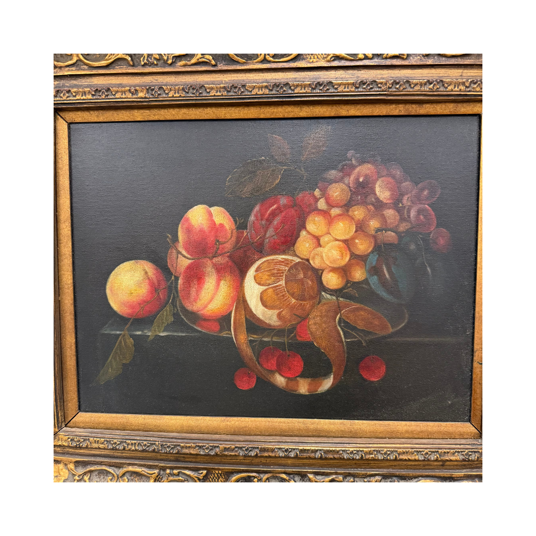Found Fruit Bowl Painting