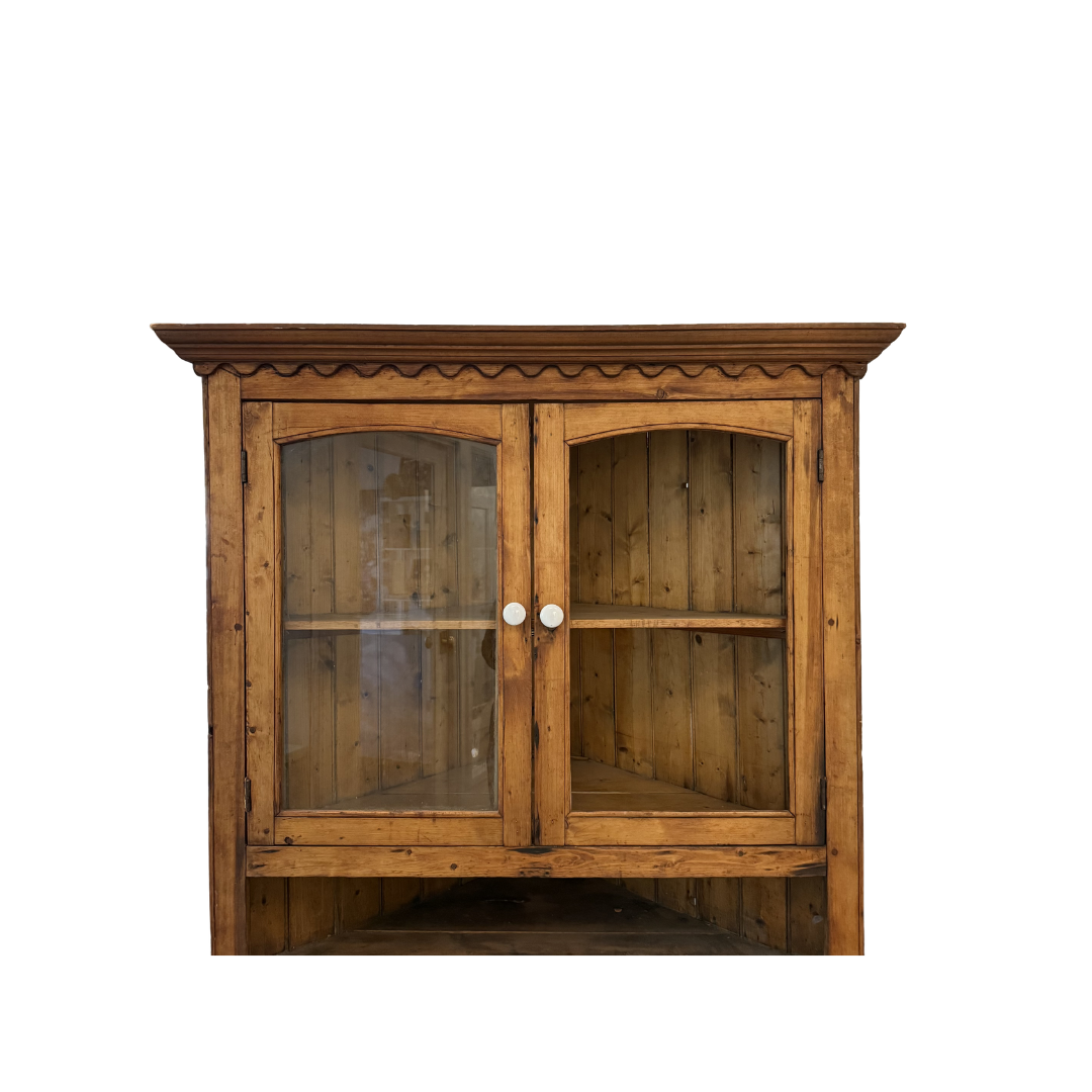 Found Corner China Cabinet