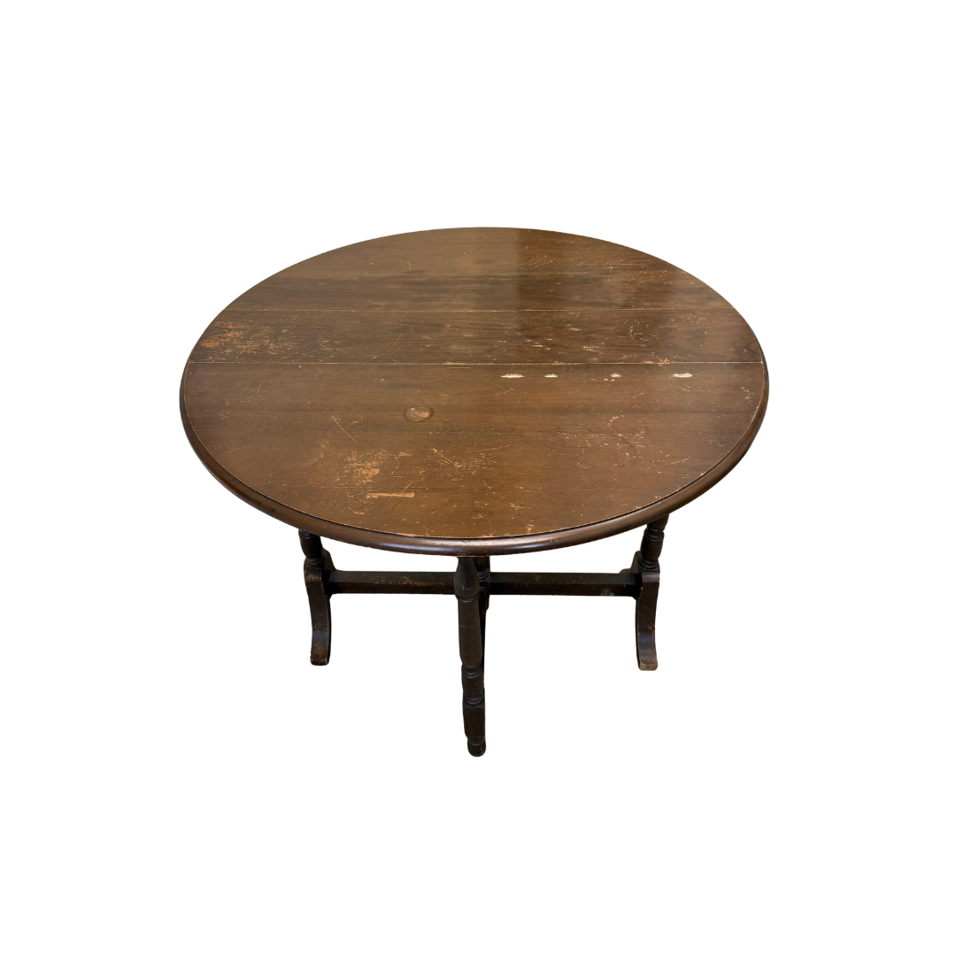 Found Folding Round Table