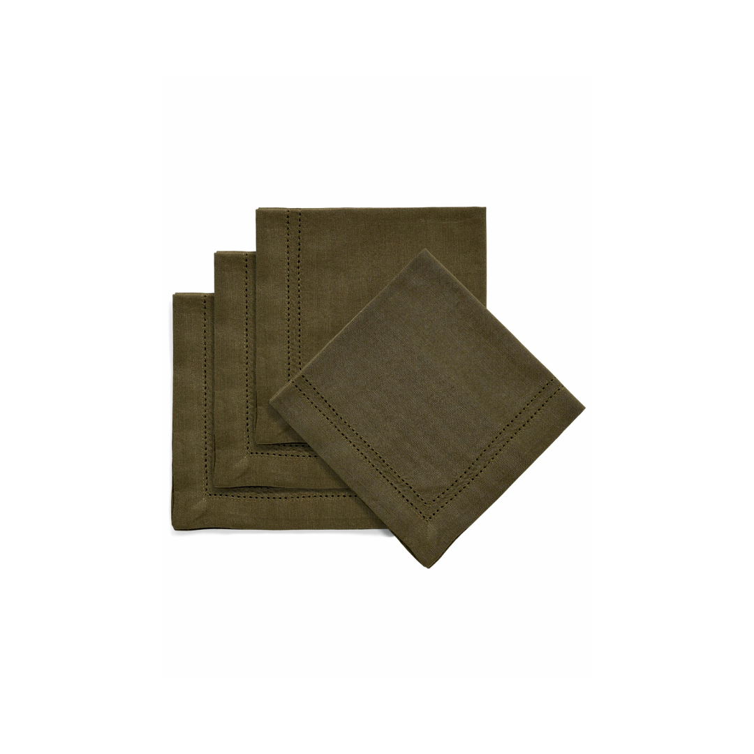 Olive Picot Stitch Table Accessories