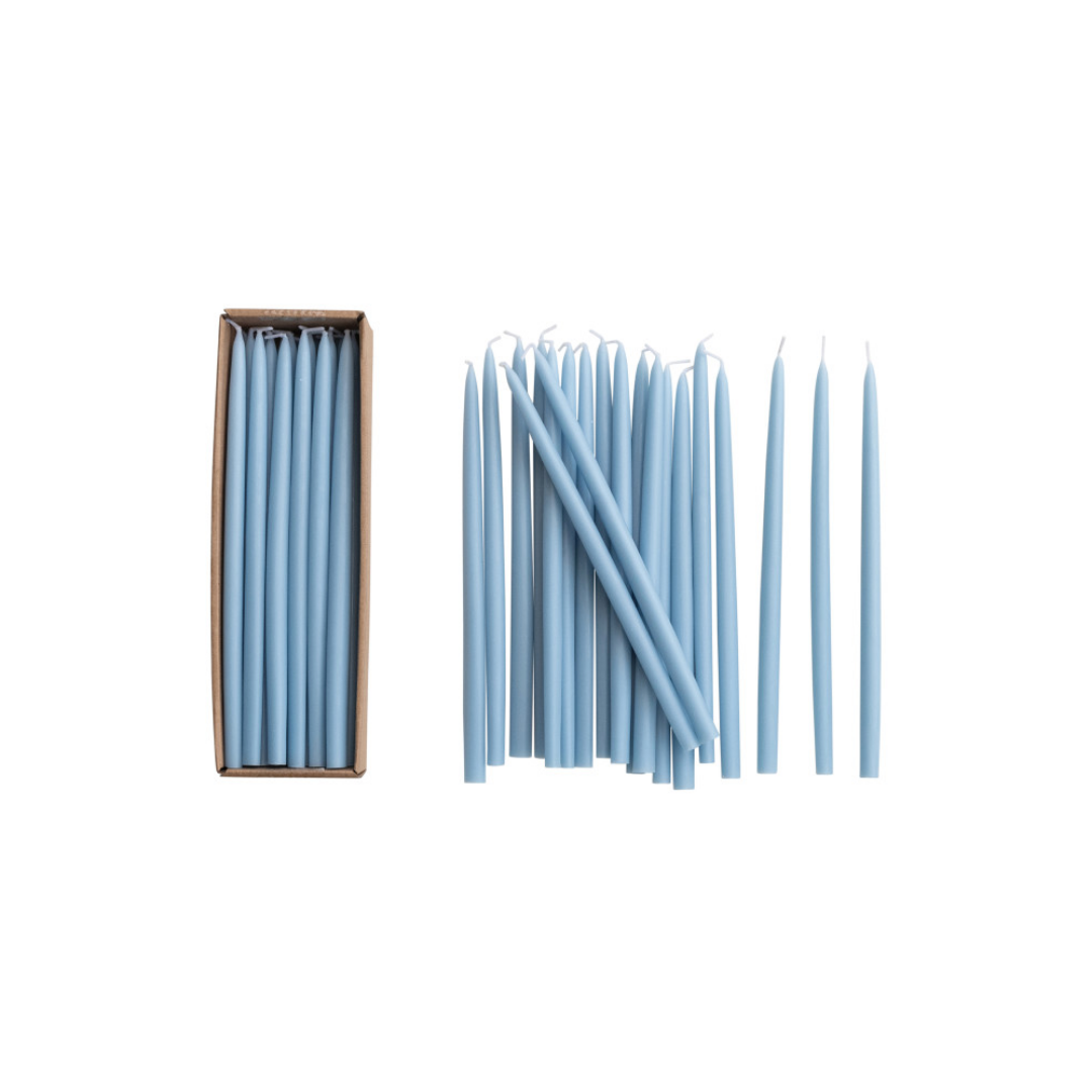 Unscented Thin Taper Candles