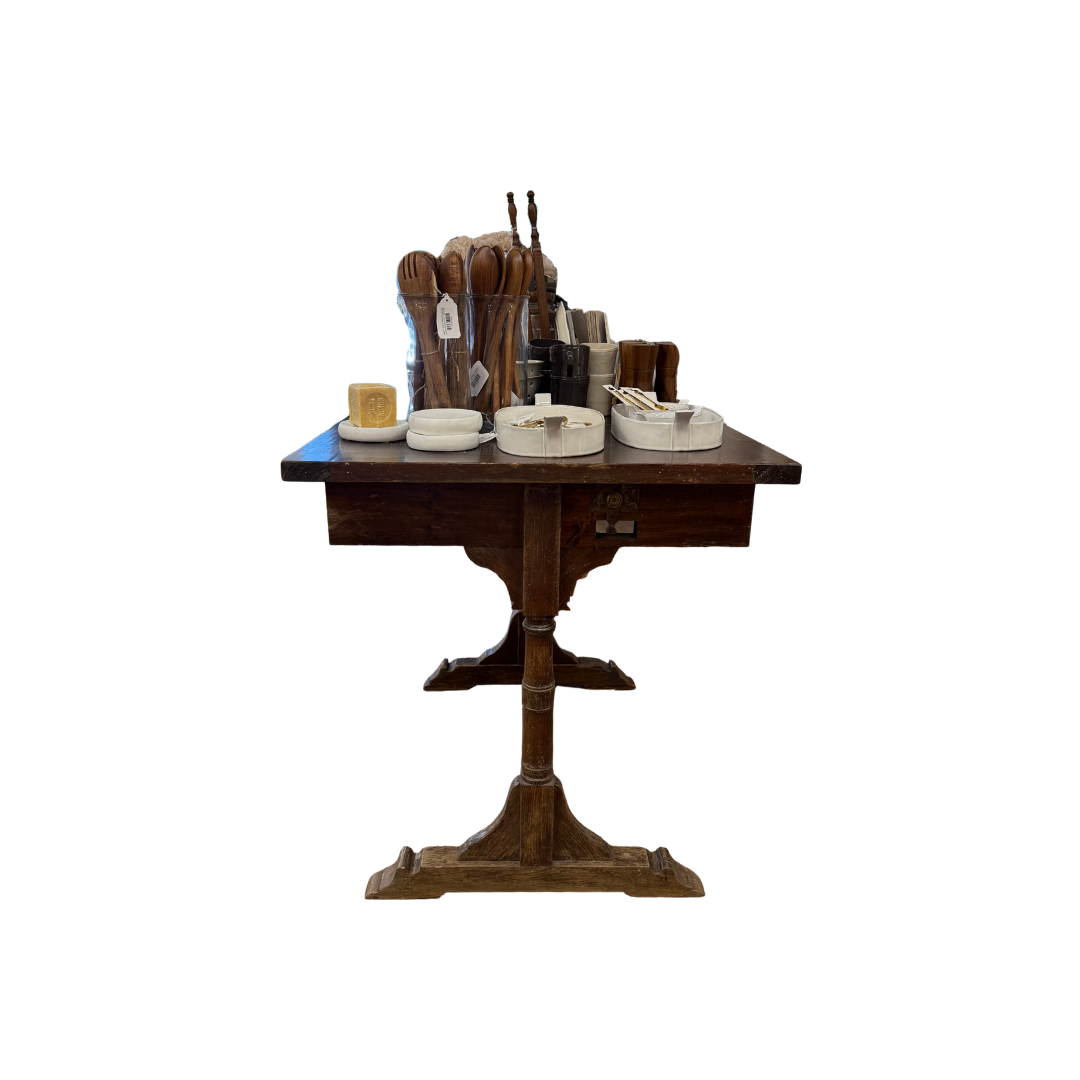 Found Long Kitchen Prep Table