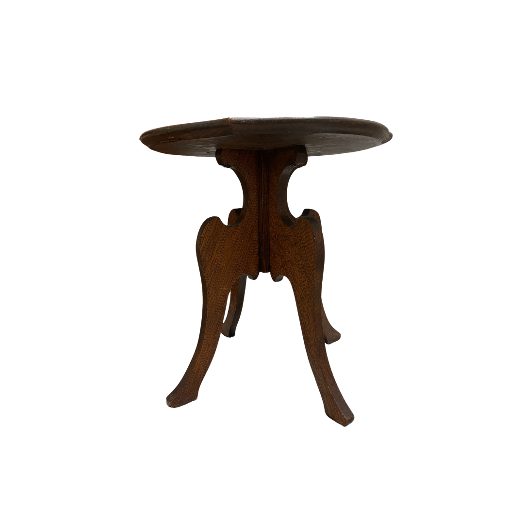 Found Gothic Style Stool