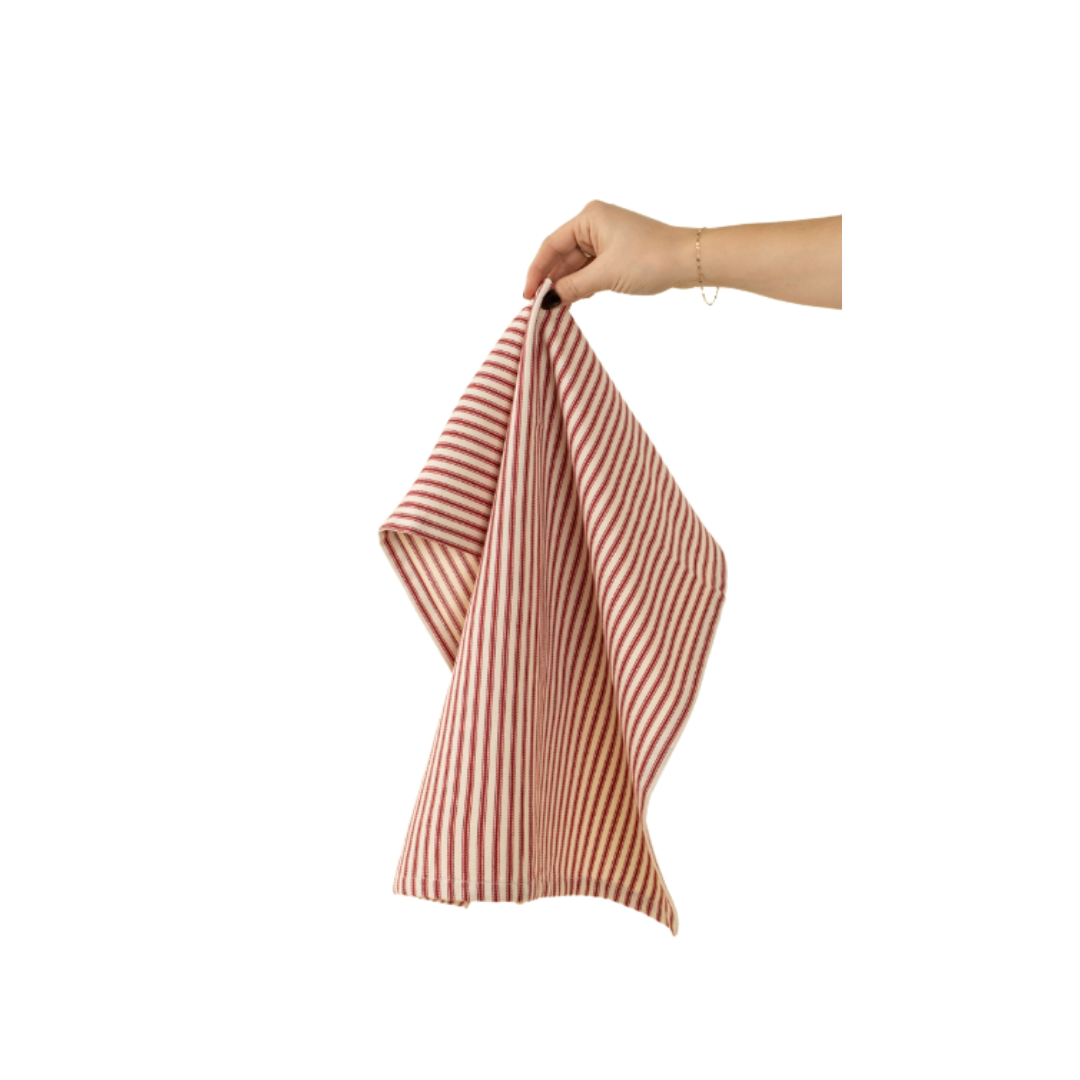Red Ticking Kitchen Collection