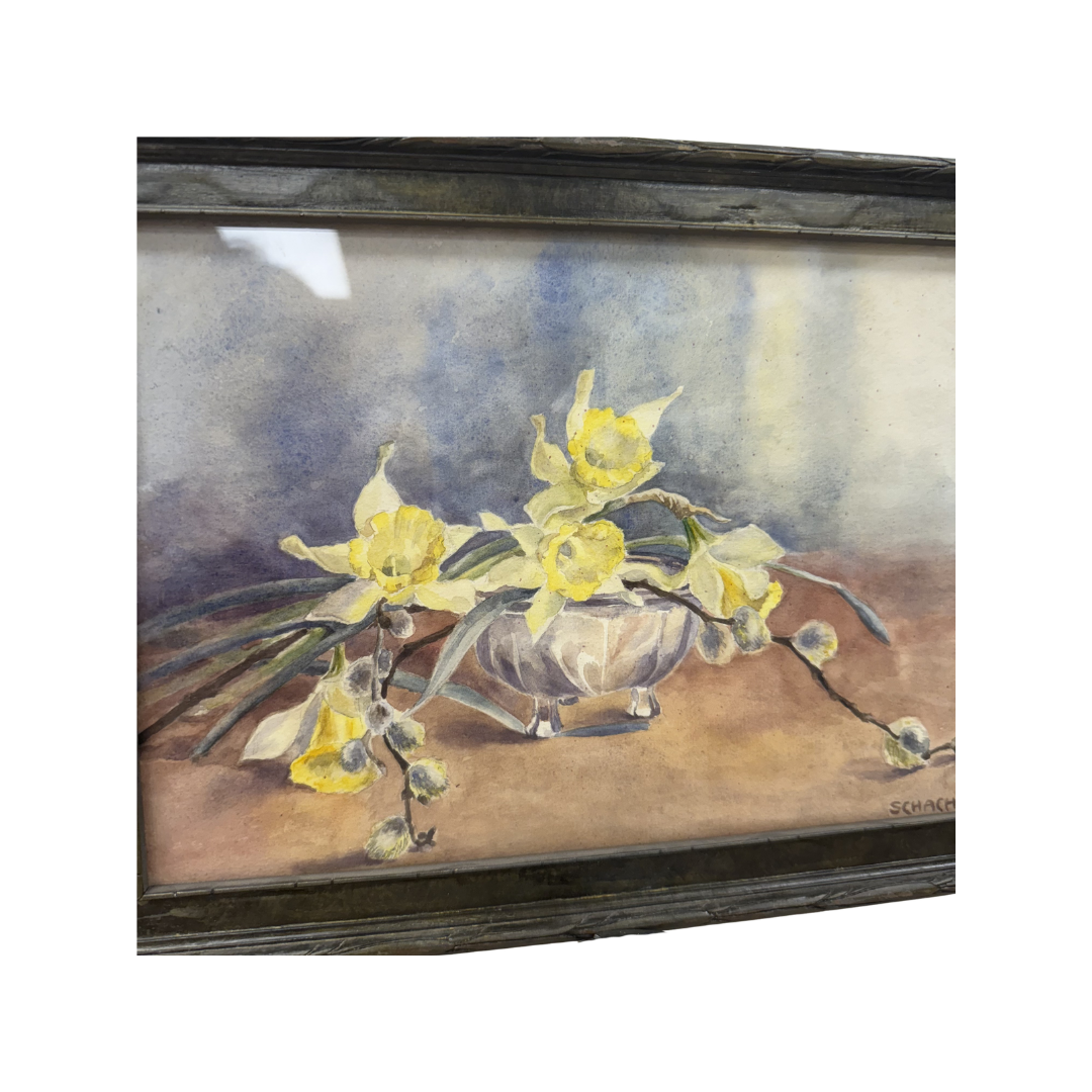 Found Schacht Daffodils Art