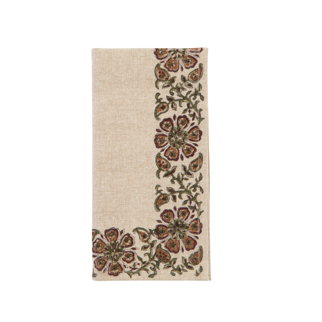 Elysian Block Print Napkins Set
