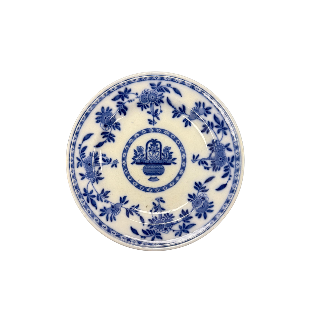 Found Minton Blue Delft Side Plate