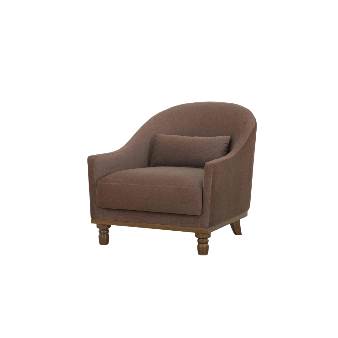 February Accent Chair - Velvet Coffee