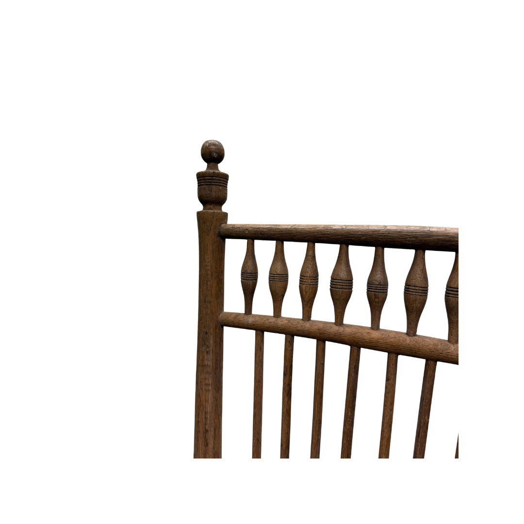 Found Spindle Dining Chair with Upholstered Seat