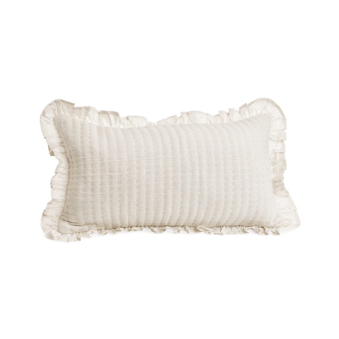 Carter Stitched Lumbar Pillow