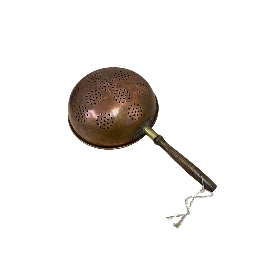 Found Copper Colander