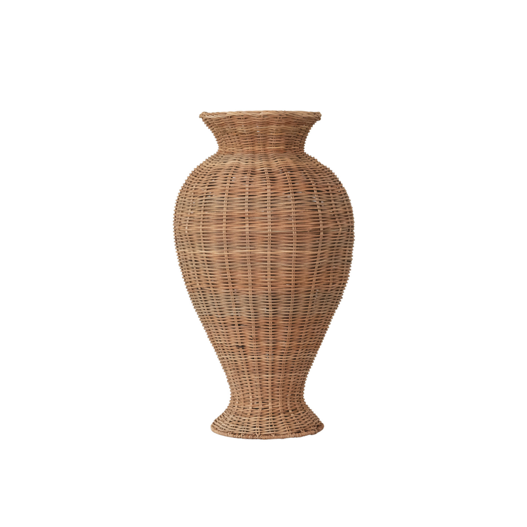 XL Rattan Planter Vase