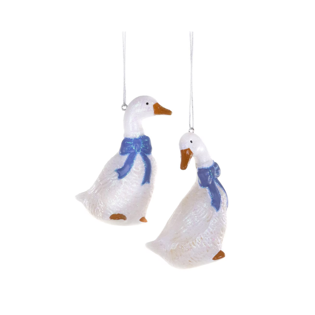 Country Geese Ornament
