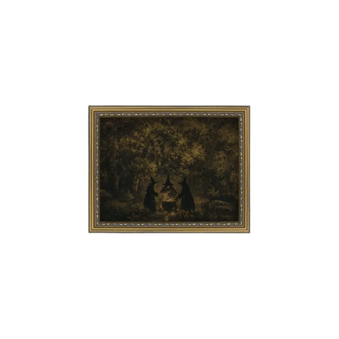 Spell In The Woods Framed Print