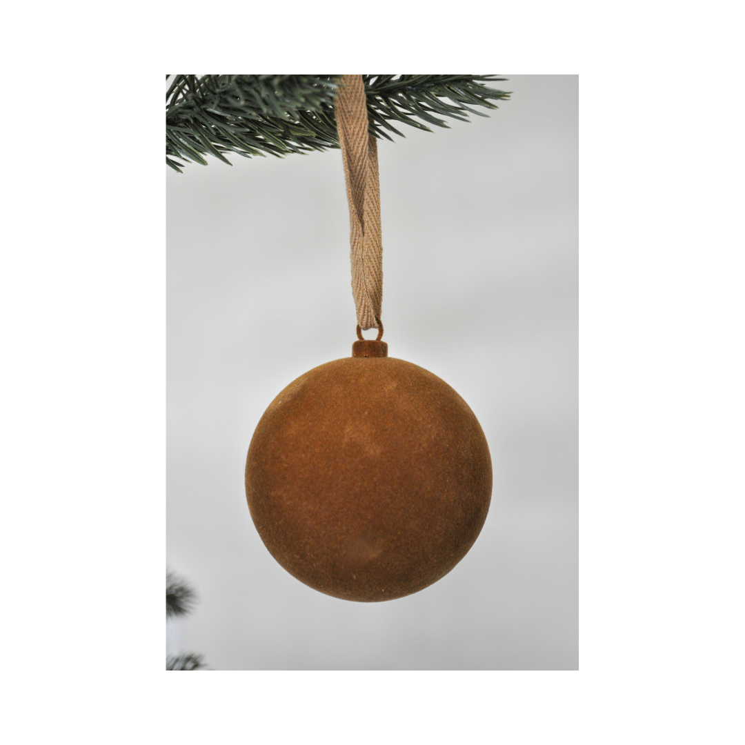 Camel Velvet Ornament