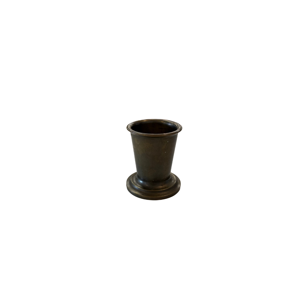 Found Mini Brass Vase
