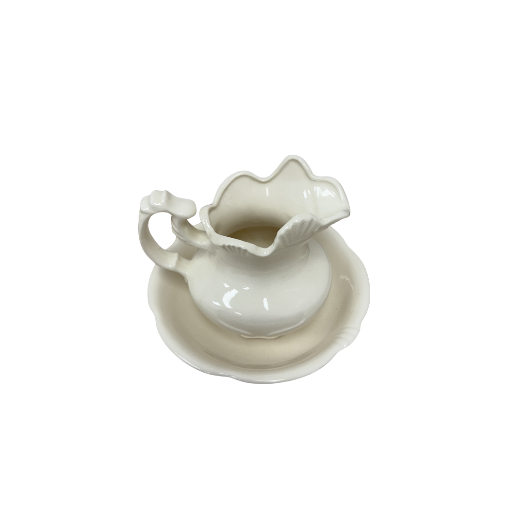 Found Wash Basin Set