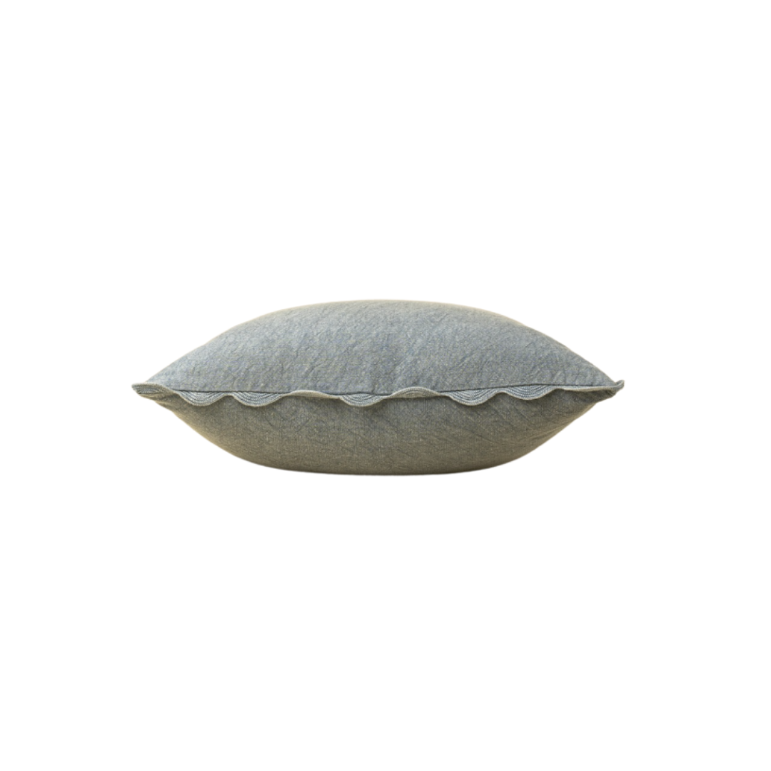 Scalloped Edge Pillow