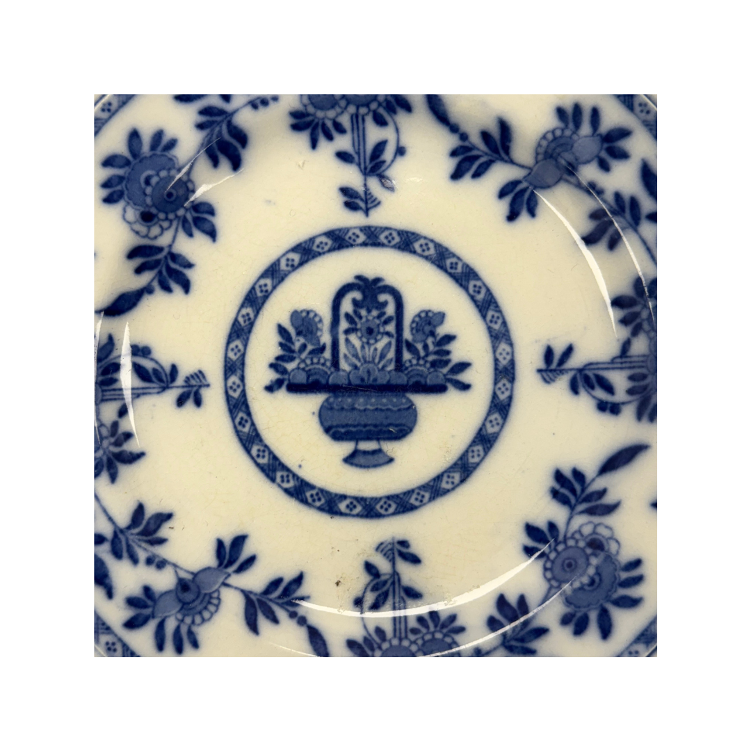 Found Minton Blue Delft Side Plate