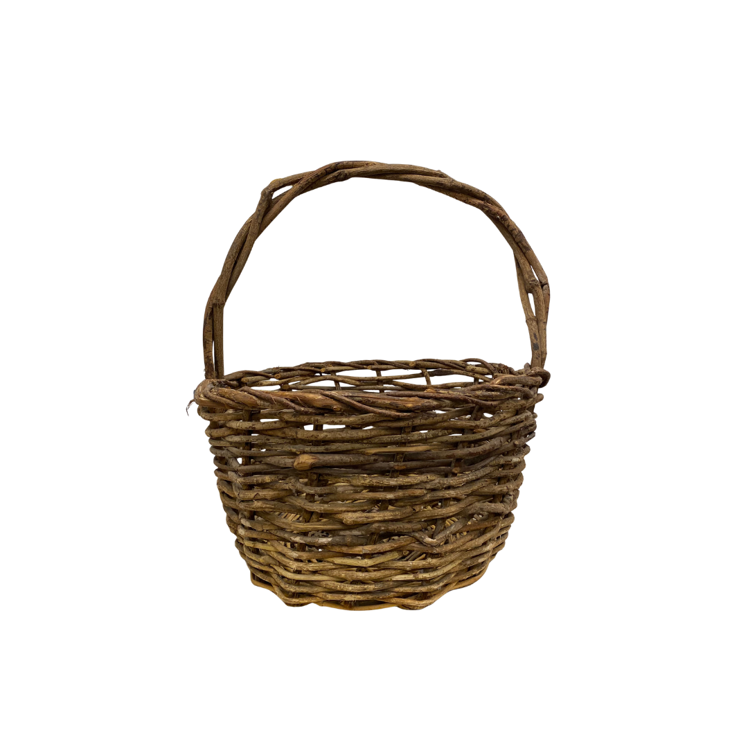 Found Handwoven Gathering Basket