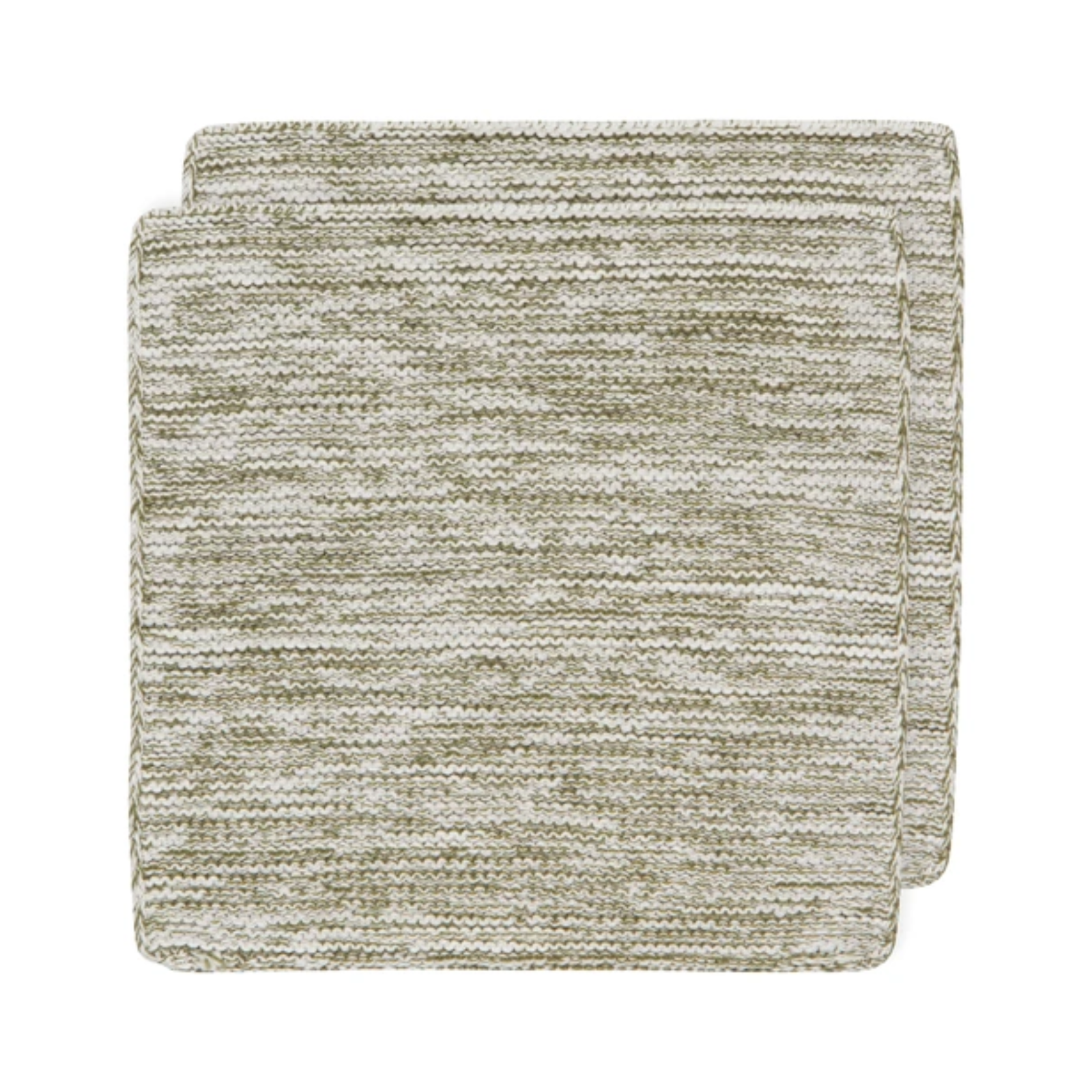 Sage Knit Dishcloths Set