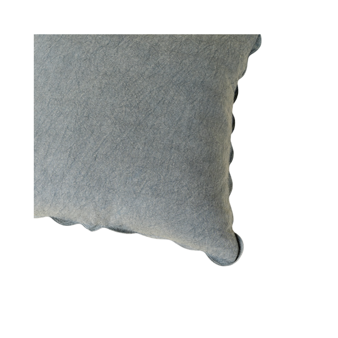 Scalloped Edge Pillow