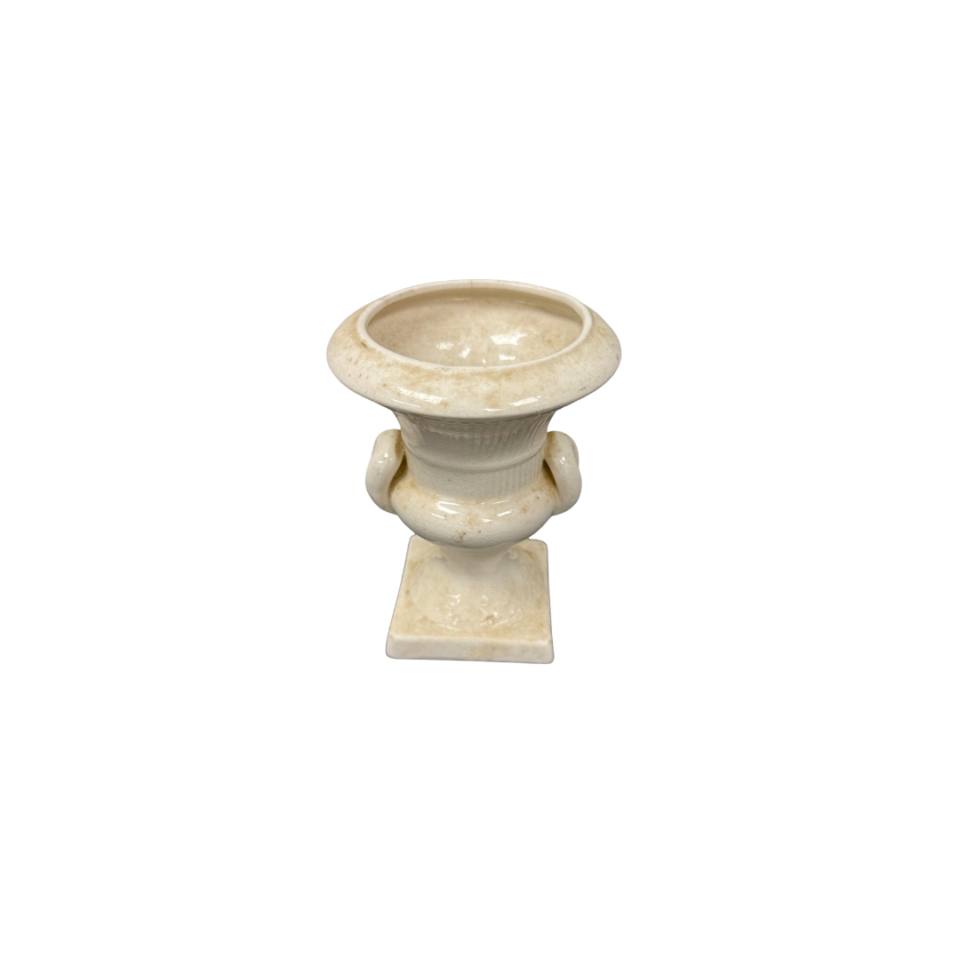 Found Cream Japani Urn