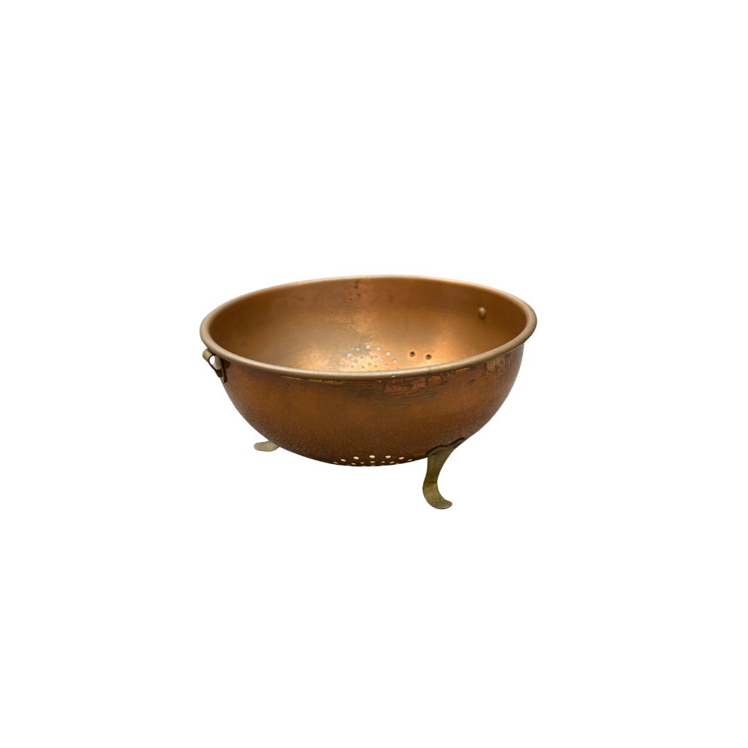 Found Copper Colander