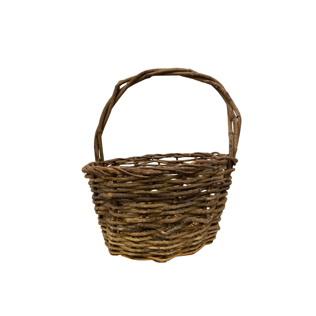 Found Handwoven Gathering Basket