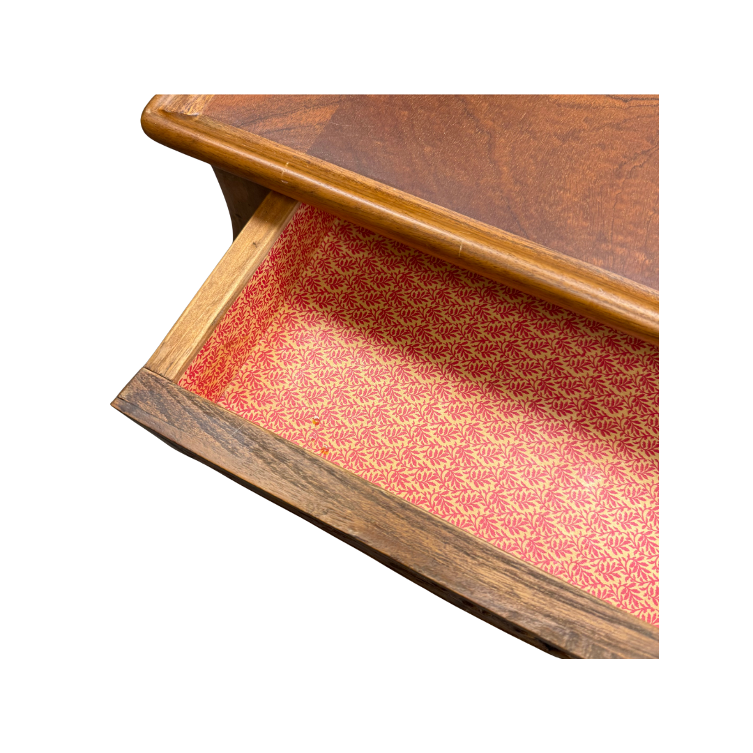 Found Square 1 Drawer Side Table