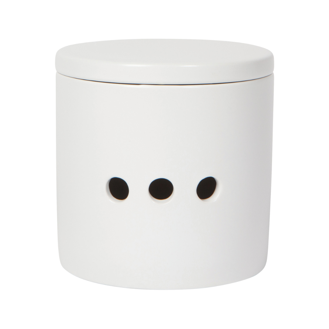 Matte White Garlic Keeper