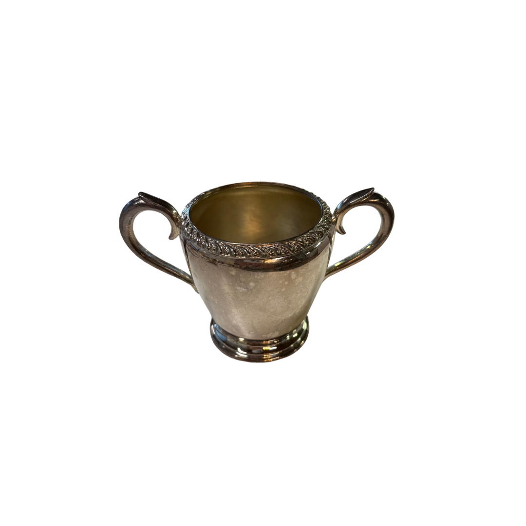 Found Milk and Sugar Bowl