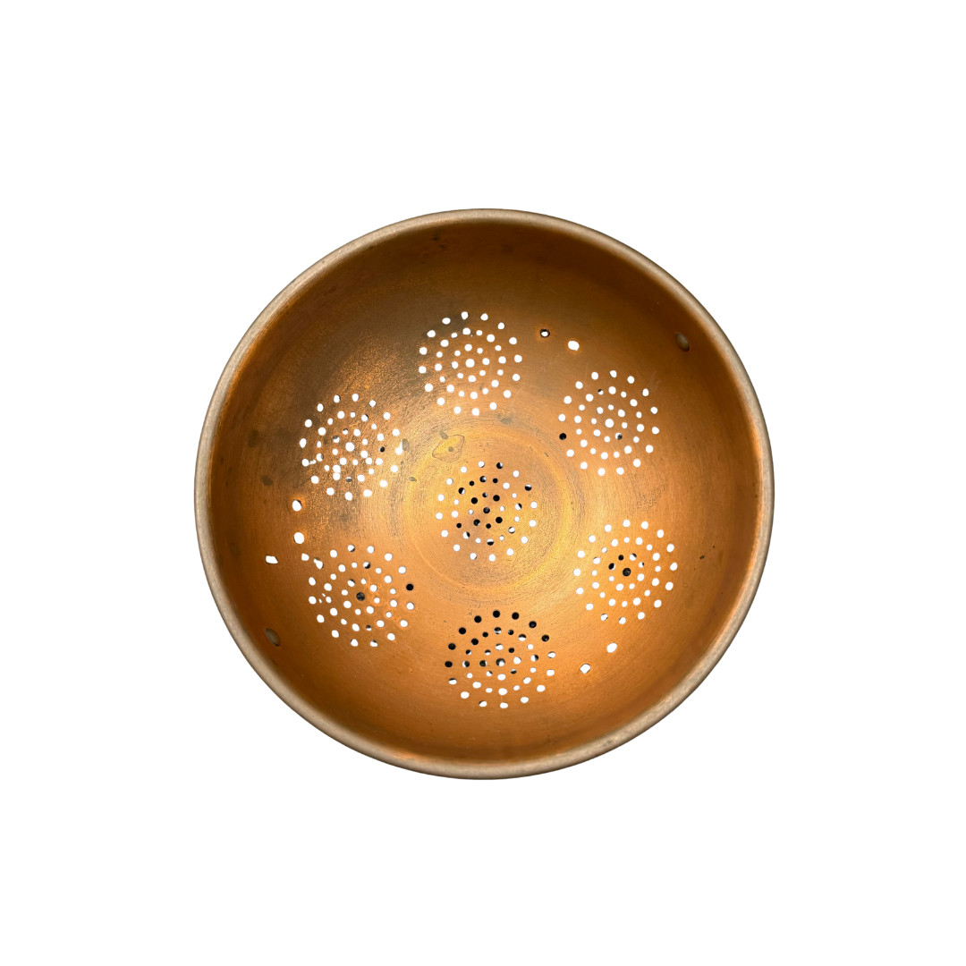 Found Copper Colander