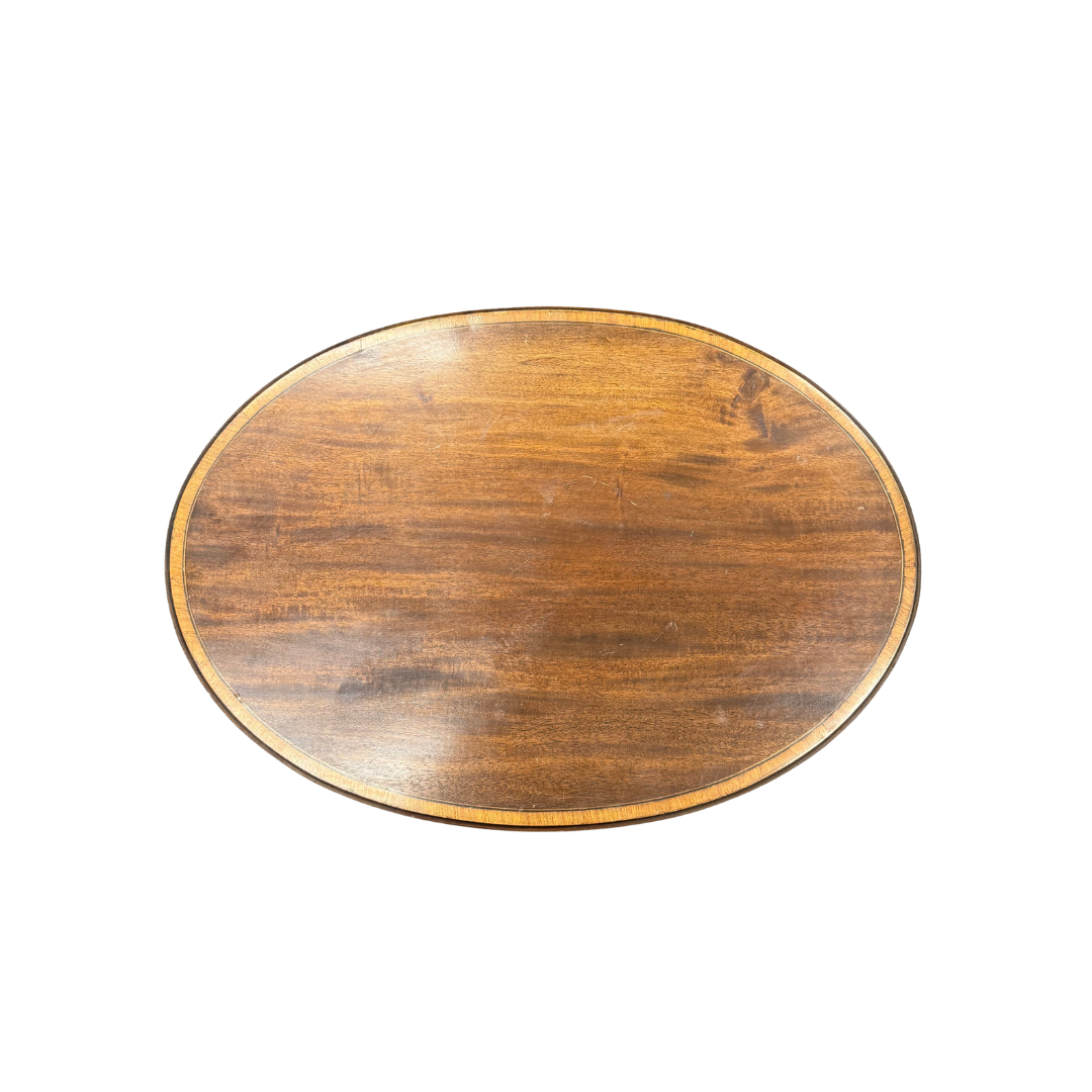 Found Oval Edwardian Table