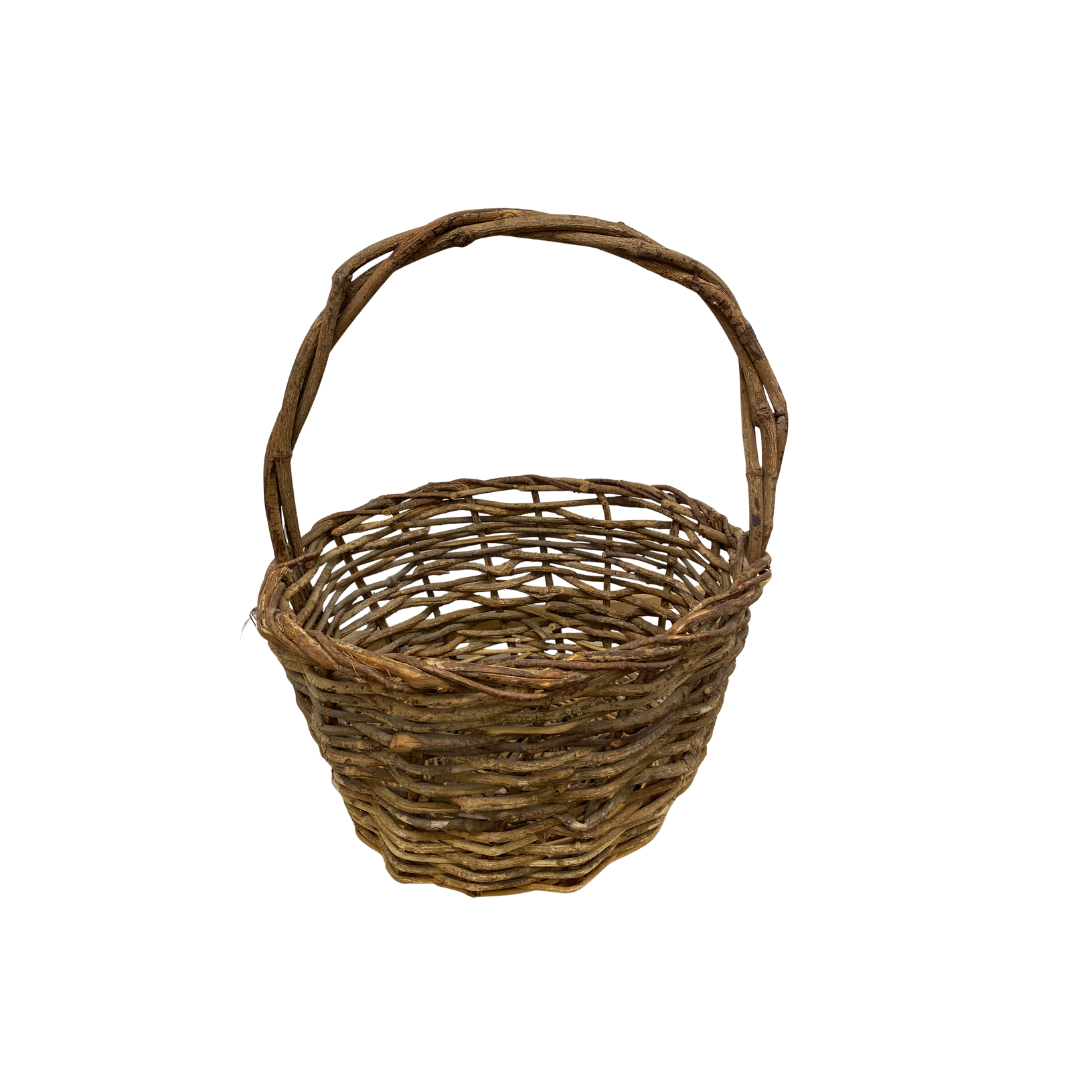 Found Handwoven Gathering Basket