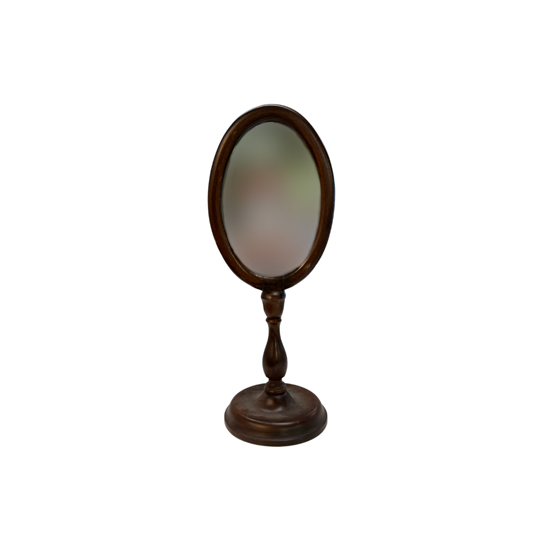 Found Standing Tabletop Mirror